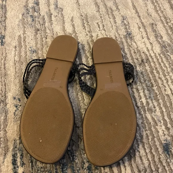 Talbots Braided Flip-Flops - Picture 3 of 3